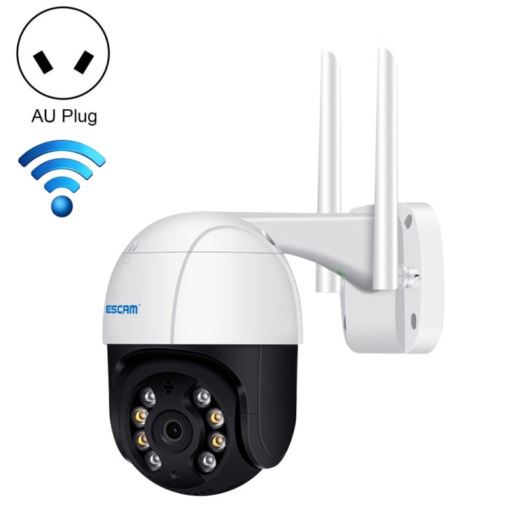 ESCAM QF218 1080P Pan / Tilt AI Humanoid Detection IP66 Waterproof WiFi IP Camera, Support ONVIF / Night Vision / TF Card / Two-way Audio, US Plug, NC1228AU, NC1228EU, NC1228UK, NC1228US ESCAM QF218 1080P Pan / Tilt AI Humanoid Detection IP66 Waterproof WiFi IP Camera, Support ONVIF / Night Vision / TF Card / Two-way Audio, US Plug, NC1228AU, NC1228EU, NC1228UK, NC1228US